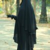 লুপ পকেটসহ হিজাব