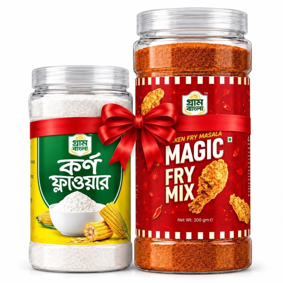 ম্যাজিক ফ্রাই মিক্স ও কর্নফ্লাওয়ার