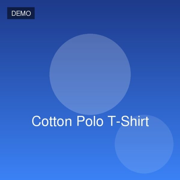 Cotton Polo T-Shirt