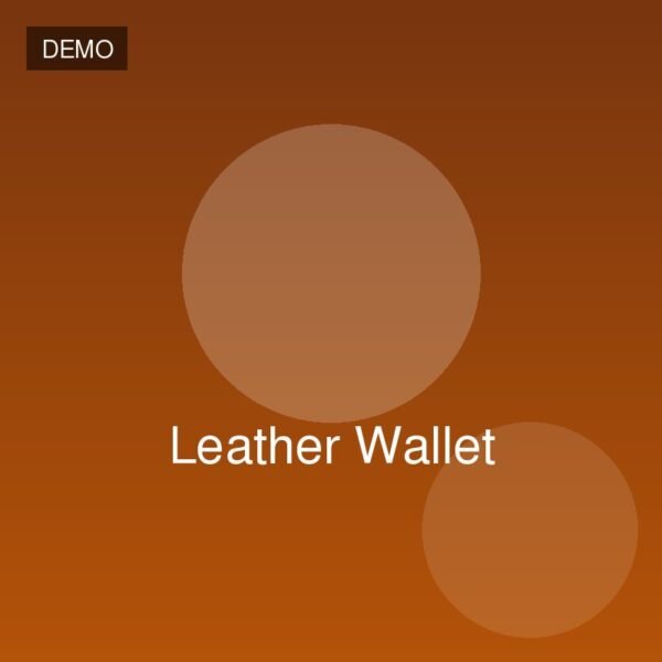 Leather Wallet