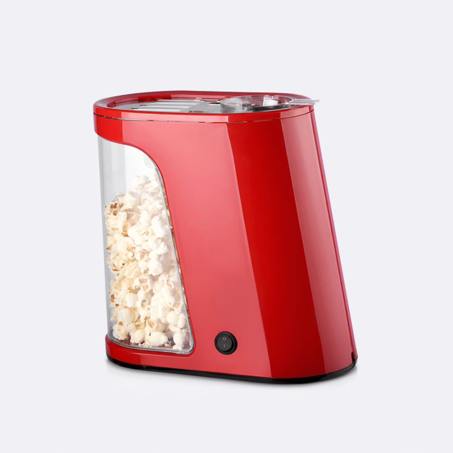 অয়েল-ফ্রি হট এয়ার পপকর্ন মেকার – লাল