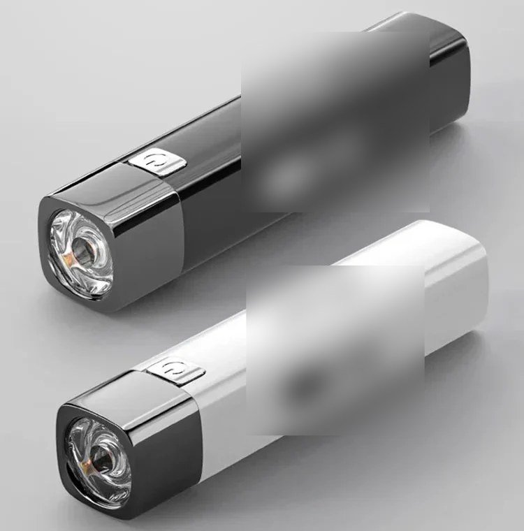 2-in-1 flashlight power bank