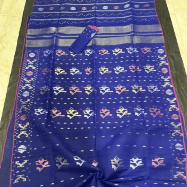 Jamdani saree 60&80 mix count