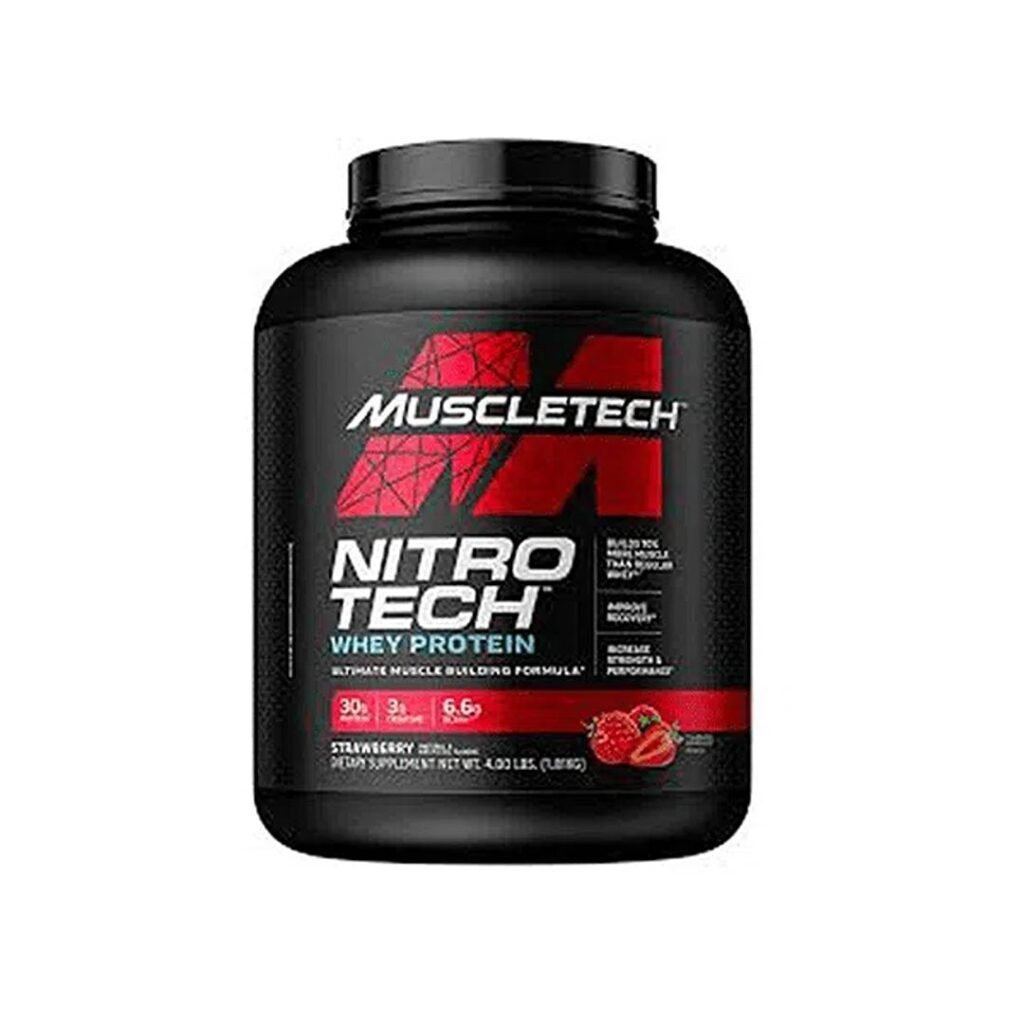 Nitrotech Whey_ Protein , Size: 4.lbs or 1.81kg
