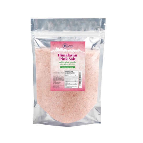 Himalayan Pink Salt Extra Fine Grain 5 lb