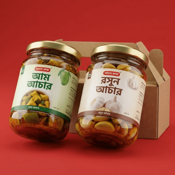 আচার কম্বো – আম রসুন| Pickle Combo- Mango Garlic