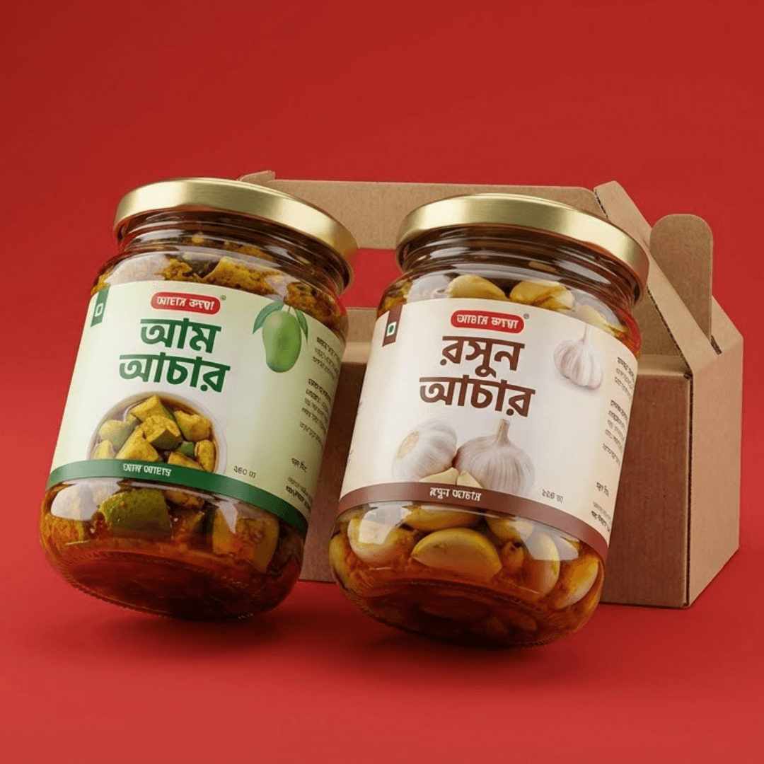 আচার কম্বো – আম রসুন| Pickle Combo- Mango Garlic