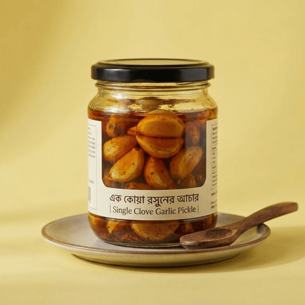 এক কোয়া রসুনের আচার