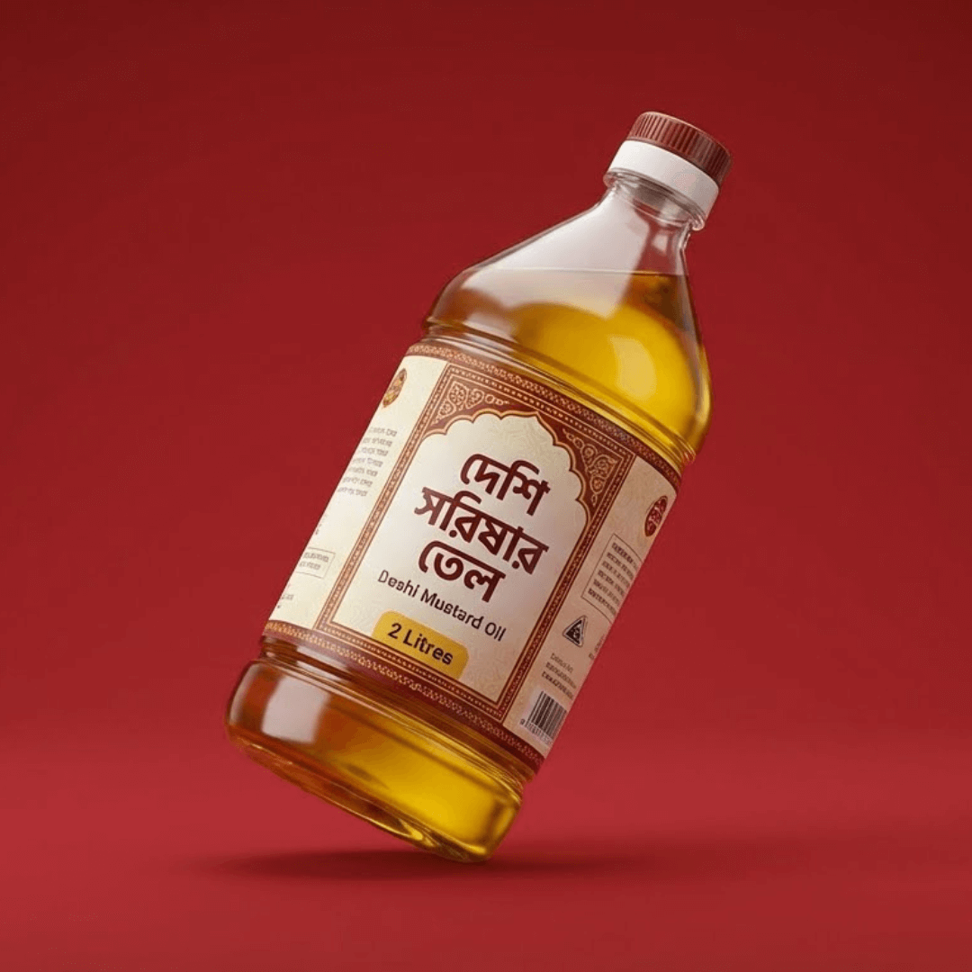 দেশি সরিষার তেল/Deshi Mustard Oil 2ltr.