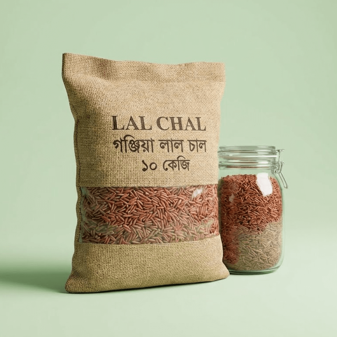 Lal Chal/গঞ্জিয়া লাল চাল ১০ কেজি