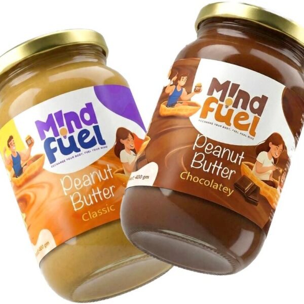 মাইন্ডফুয়েল পিনাট বাটার — ক্লাসিক ও চকলেট