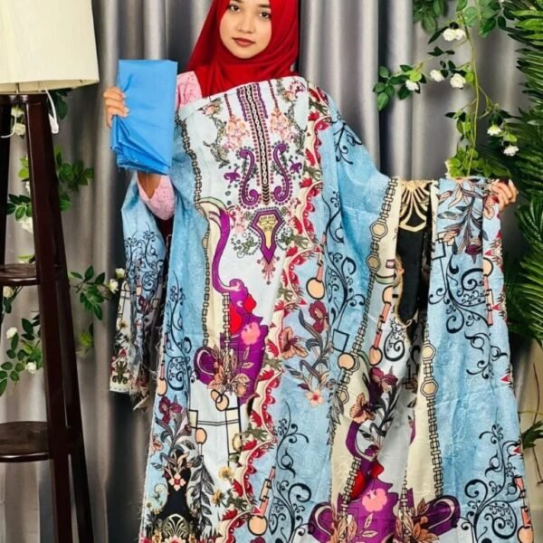 Digital print three piece set